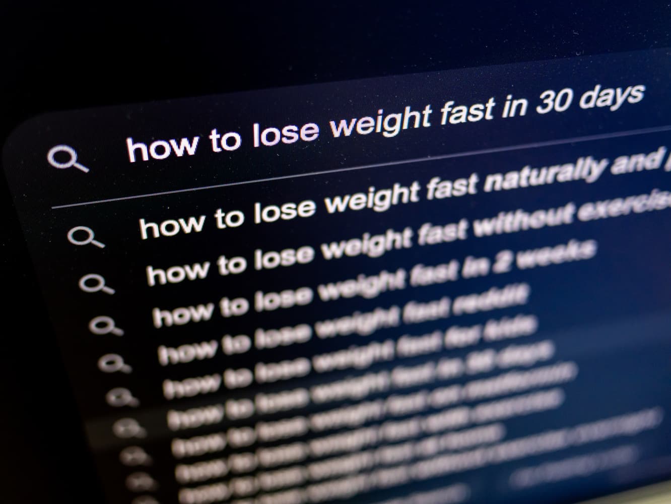 4 Important Factors to Consider for Rapid Weight Loss